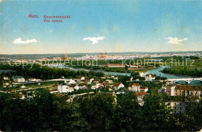 Metz  57 Moselle Vue totale