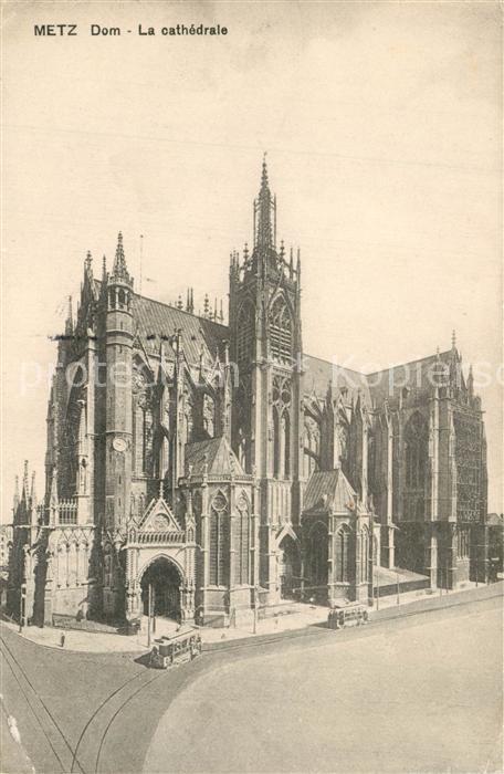 Metz  57 Moselle La Cathedrale Dom