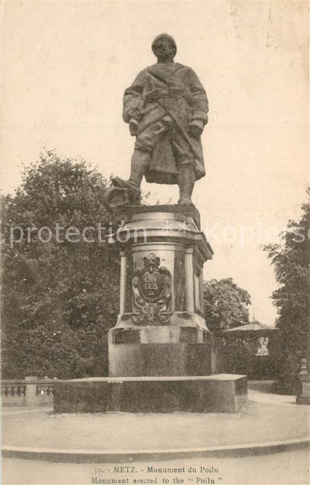 Metz  57 Moselle Monument du Poilu Denkmal