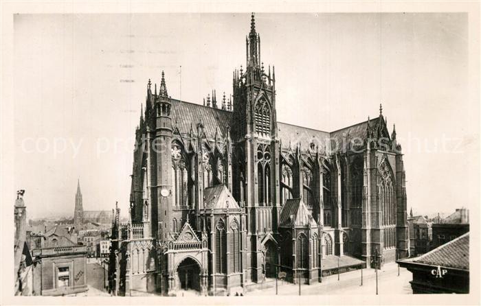 Metz  57 Moselle La Cathedrale Dom