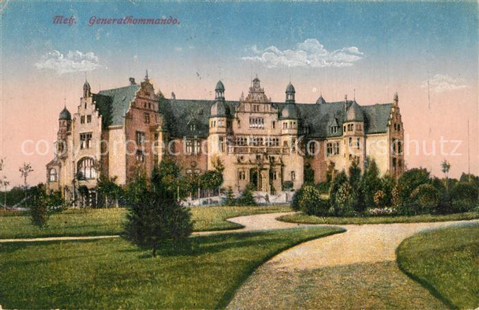 Metz  57 Moselle Generalkommando