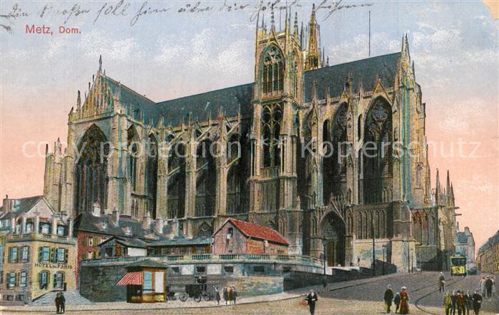 Metz  57 Moselle La Cathedrale Dom