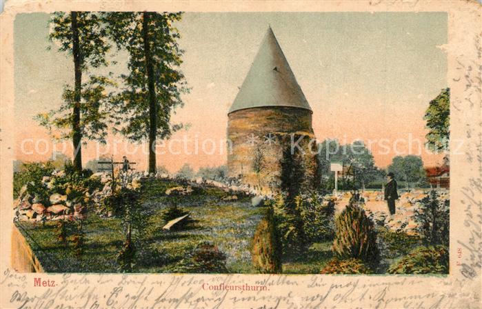 Metz  57 Moselle Confleursturm