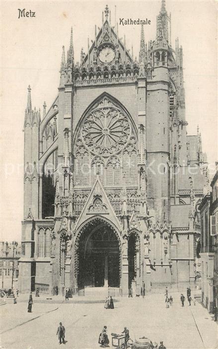 Metz  57 Moselle La Cathedrale Dom