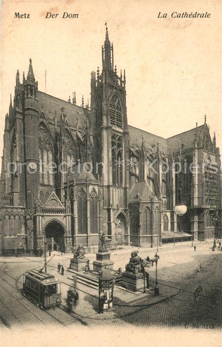 Metz  57 Moselle La Cathedrale Dom