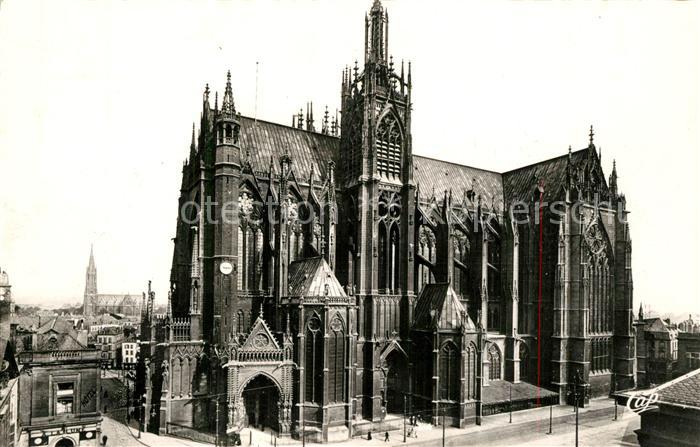 Metz  57 Moselle La Cathedrale Dom