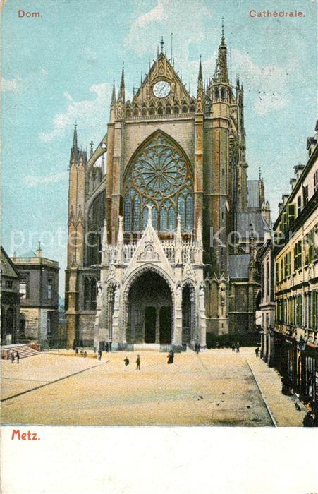 Metz  57 Moselle La Cathedrale Dom