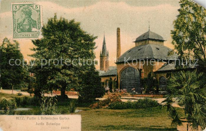 Metz  57 Moselle Jardin Botanique Botanischer Garten