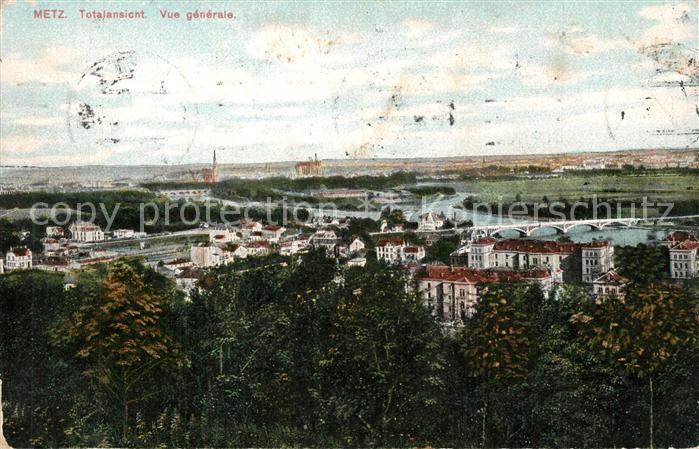 Metz  57 Moselle Vue Generale