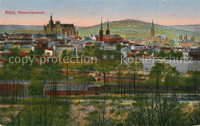 Metz  57 Moselle Gesamtansicht