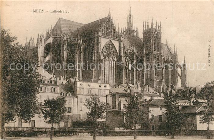 Metz  57 Moselle La Cathedrale Dom