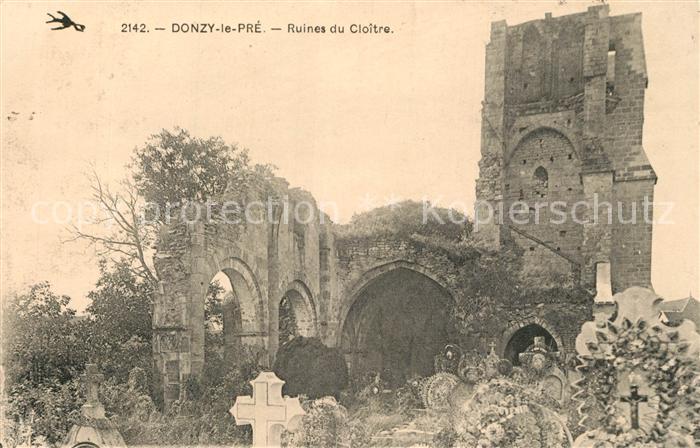 Donzy le Pre Ruines du Cloître