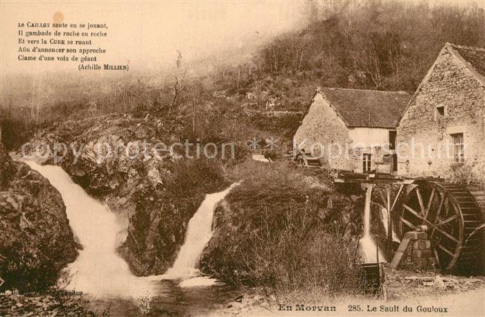 Gouloux Le Sault du Gouloux Wasserfall Wasserra
