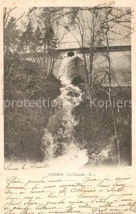 Lormes La Cascade Wasserfall