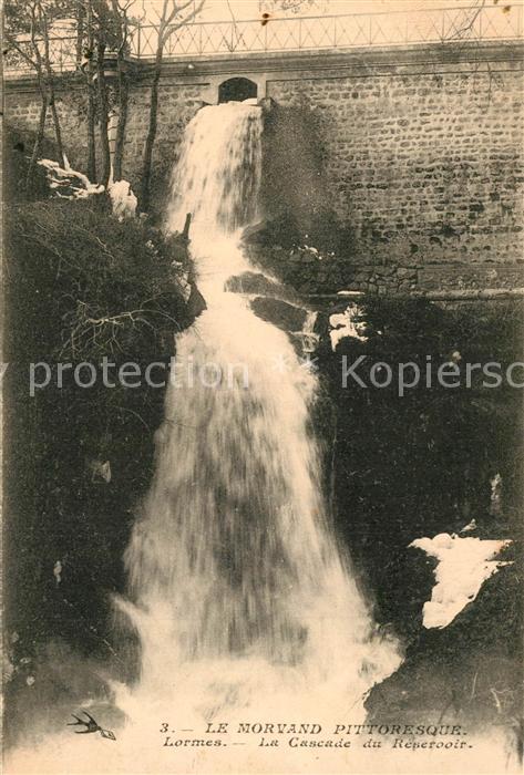 Lormes La Cascade du Réservoir Wasserfall