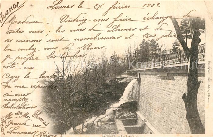 Lormes La Cascade Wasserfall