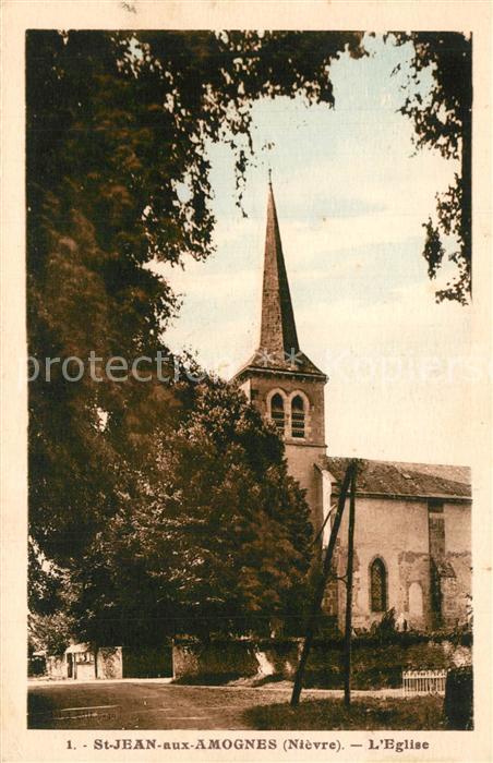 Saint-Jean-aux-Amognes Eglise Kirche