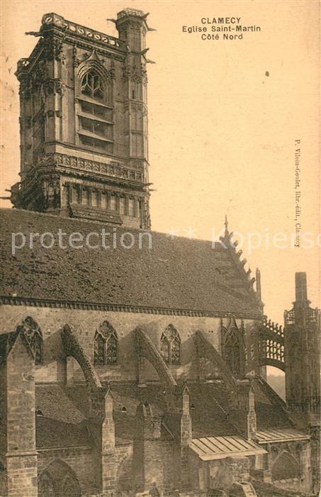 Clamecy Nievre Eglise Saint Martin