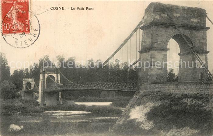 Cosne-Cours-sur-Loire Le petit pont
