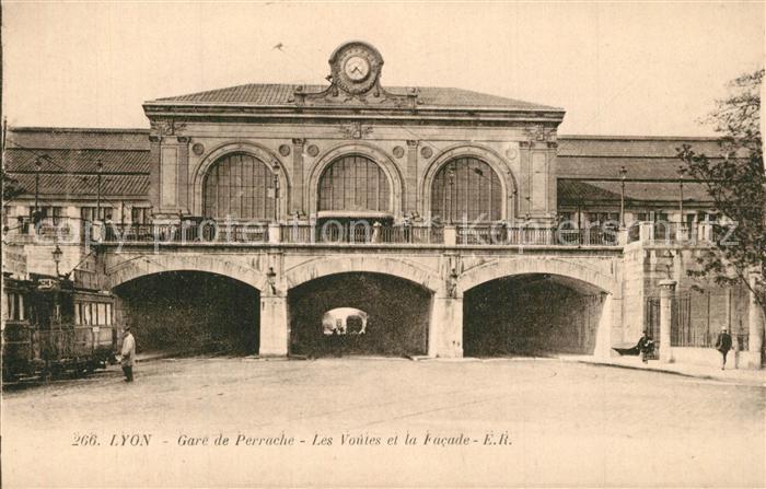 Lyon France Gare de Perrache Les Voutes et la Facad