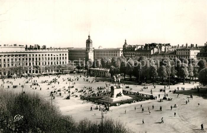 Lyon France Place Bellecour Monument