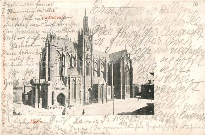 Metz  57 Moselle La Cathedrale Dom