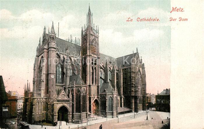 Metz  57 Moselle La Cathedrale Dom