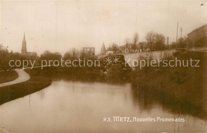 Metz  57 Moselle Nouvelles Promenades