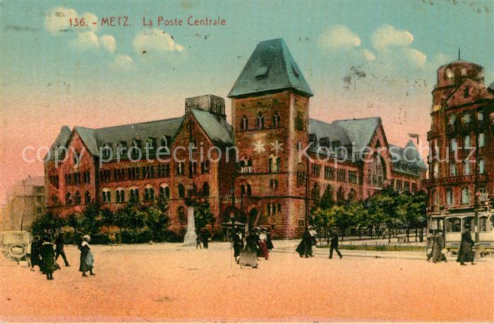 Metz 57 Moselle Poste Centrale
