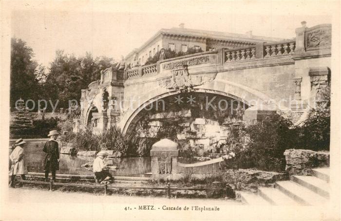 Metz 57 Moselle Cascade de l'Esplanade
