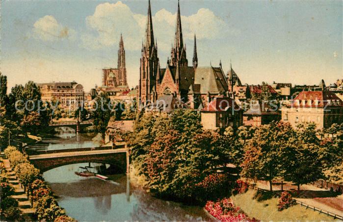 Strasbourg Alsace Eglise Protestante Saint Paul et la Cat