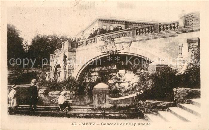 Metz 57 Moselle Cascade de l'Esplanade