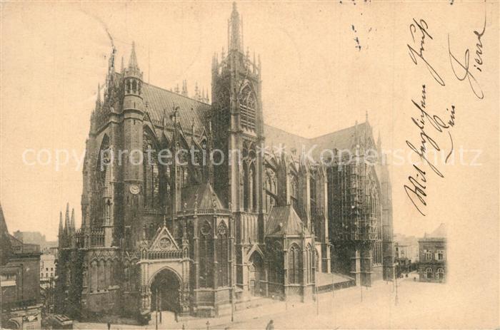Metz 57 Moselle La Cathedrale Dom