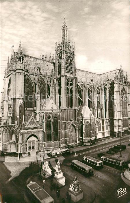Metz 57 Moselle La Cathedrale Dom