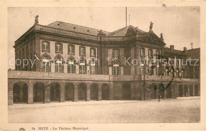 Metz 57 Moselle Théâtre Municipal Theater