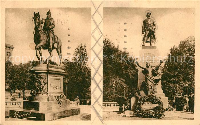 Metz 57 Moselle Esplanade autrefois et aujourd hui Monuments