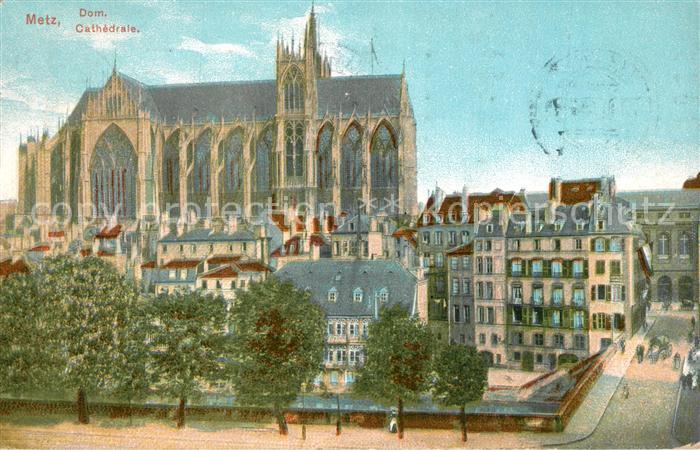 Metz  57 Moselle La Cathedrale Dom