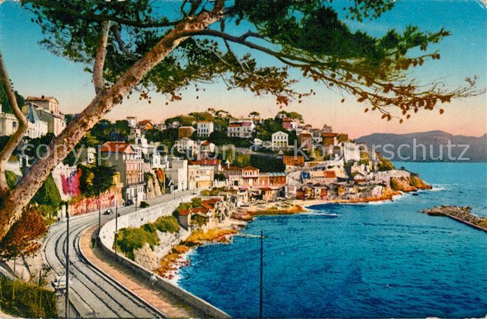 Marseille Bouches-du-Rhone La Corniche et le Prophète