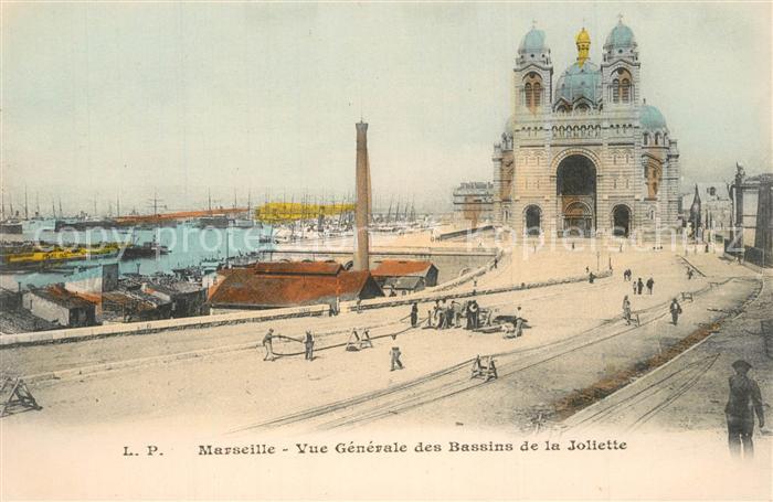 Marseille Bouches-du-Rhone Les Bassins de la Joliette Port