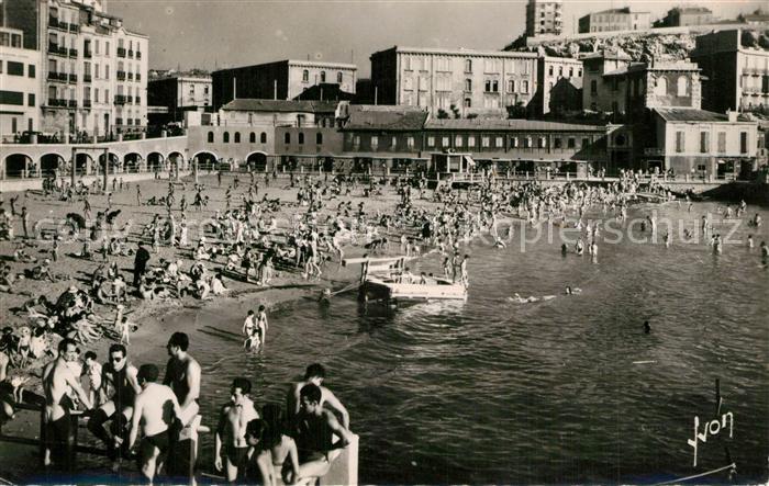 Marseille Bouches-du-Rhone Plage des Catalans