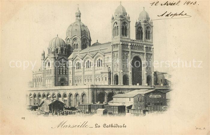 Marseille Bouches-du-Rhone La Cathedrale