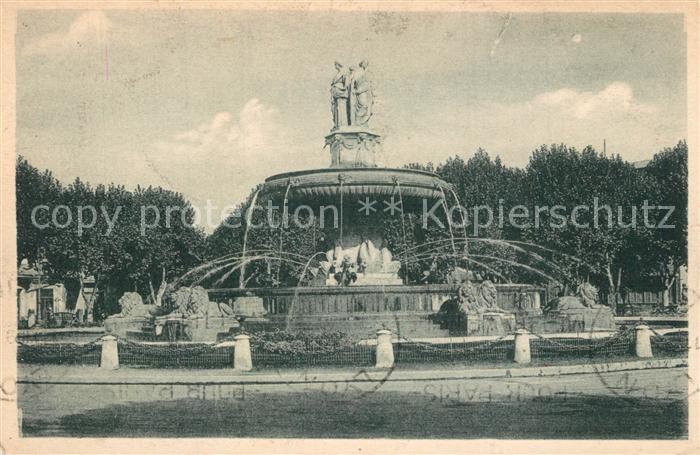 Aix-en-Provence La Grande Fontaine