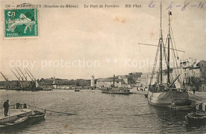 Martigues Port de Ferrière Bateaux
