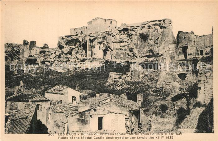 Les Baux-de-Provence Ruines du Chateau