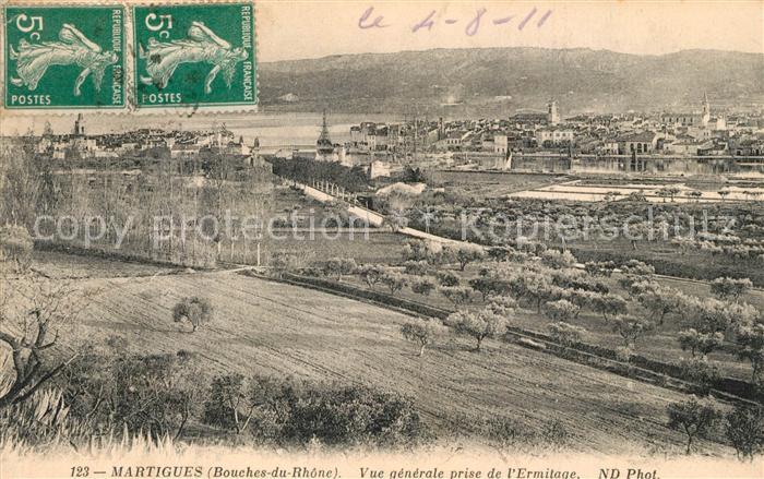 Martigues Vue Generale prise de l'Ermitage
