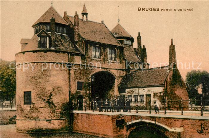 Bruges BRUGGE Belgie Porte d Ostende