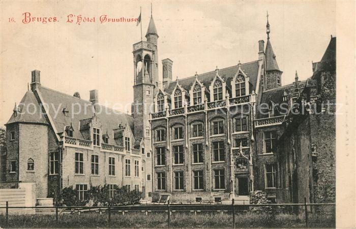 Bruges BRUGGE Belgie Hotel Gruuthuse