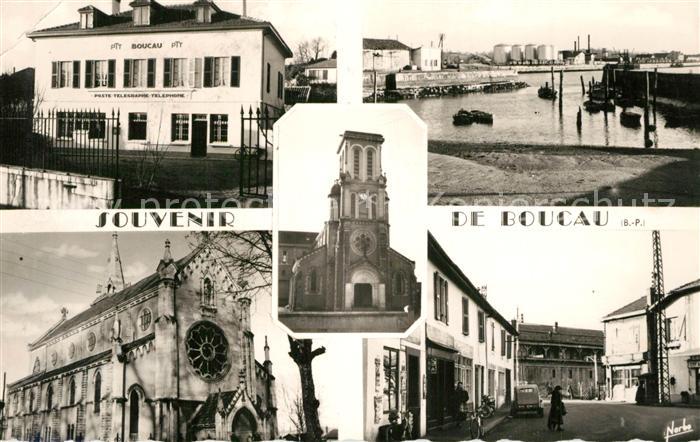 Boucau Bayonne Poste Calle Notre Dame des Forges Carrefour Eglise Notre Dame de