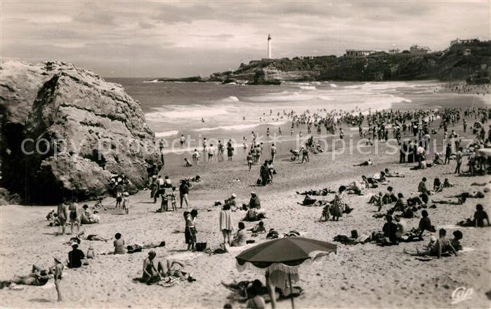 Biarritz Pyrenees Atlantiques La plage