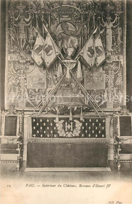 Pau 64 Chateau Berceau d Henri IV